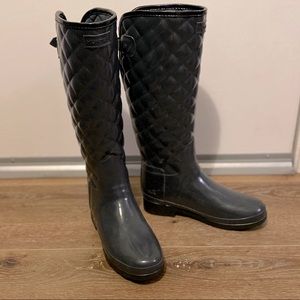 Hunter Rainboots - Quilted Refined